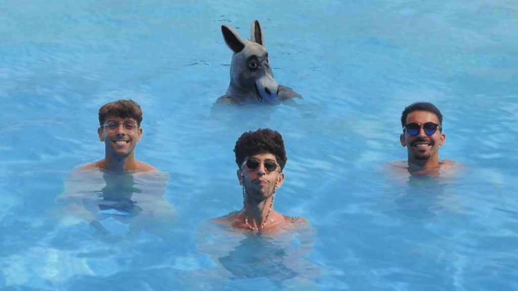 Loco playa. / DA