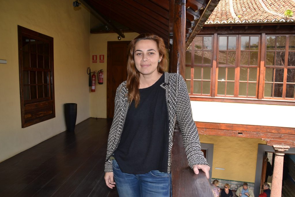 La concejala de Urbanismo del Ayuntamiento lagunero, Cande Díaz. DA