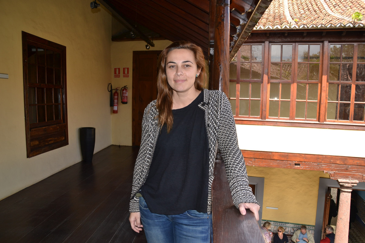 La concejala de Urbanismo del Ayuntamiento lagunero, Cande Díaz. DA