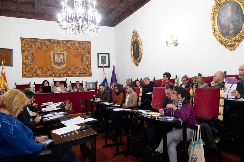 Pleno de La Laguna. Fran Pallero