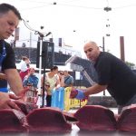 Ronqueo de un atún en Guía de Isora