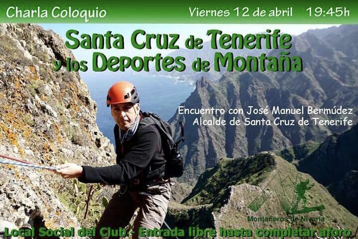 Cartel Bermúdez practicando alpinismo| DA