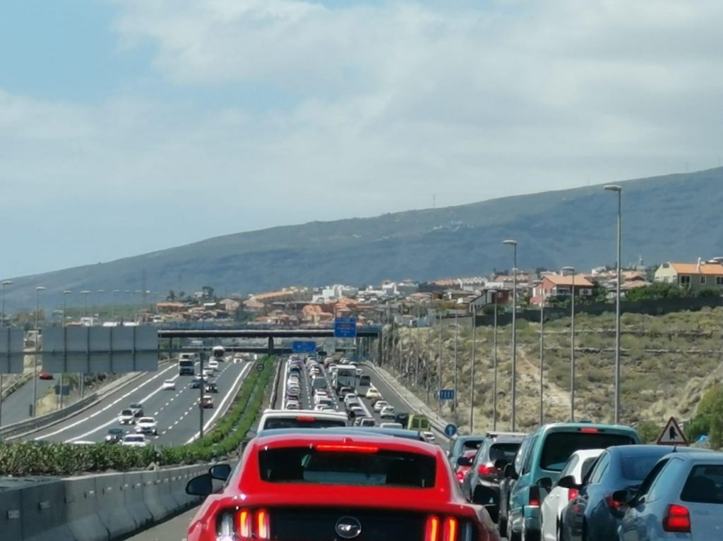 Accidente en la TF-1. DA