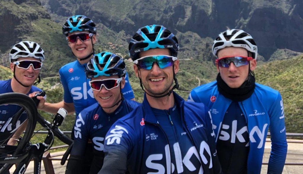 Team Sky. Twitter