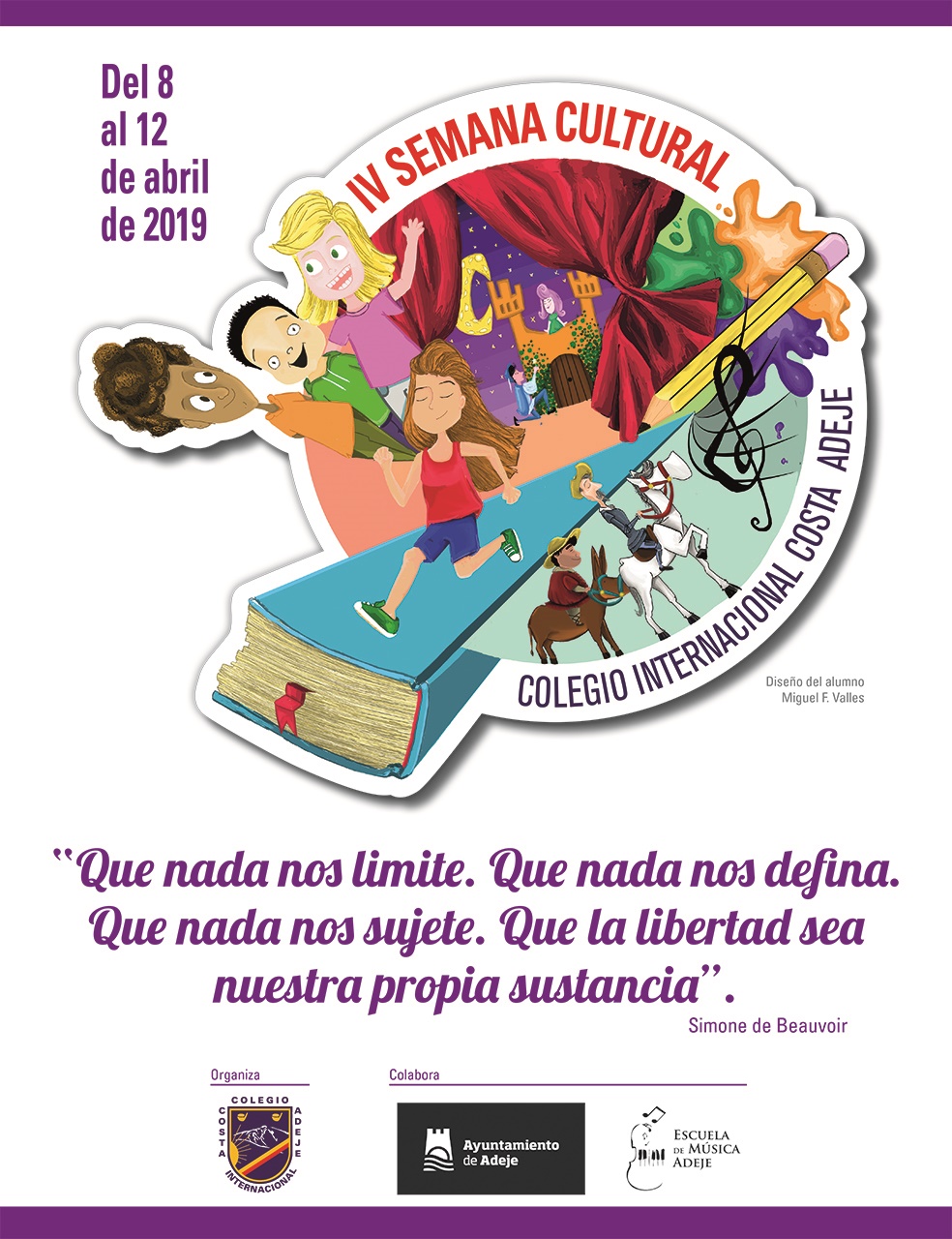 COLEGIO ADEJE SEMANA CULTURA CARTEL