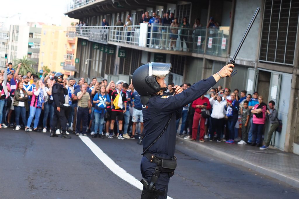 La Policía Nacional llevó a cabo un gran despliegue para evitar incidentes | SERGIO MÉNDEZ