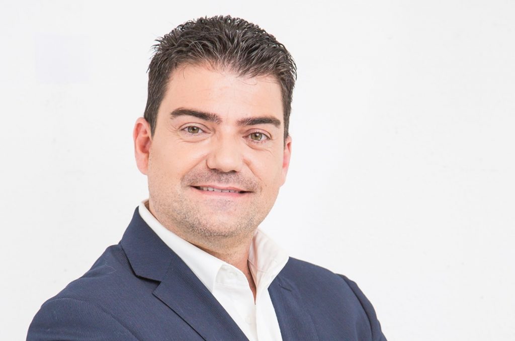 El candidato de Nueva Canarias (NC) a la Presidencia del Cabildo de Tenerife, Valentín Correa. DA