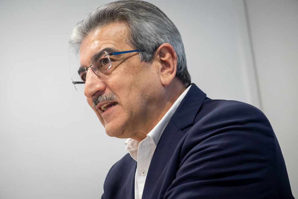 Román Rodríguez. Fran Pallero