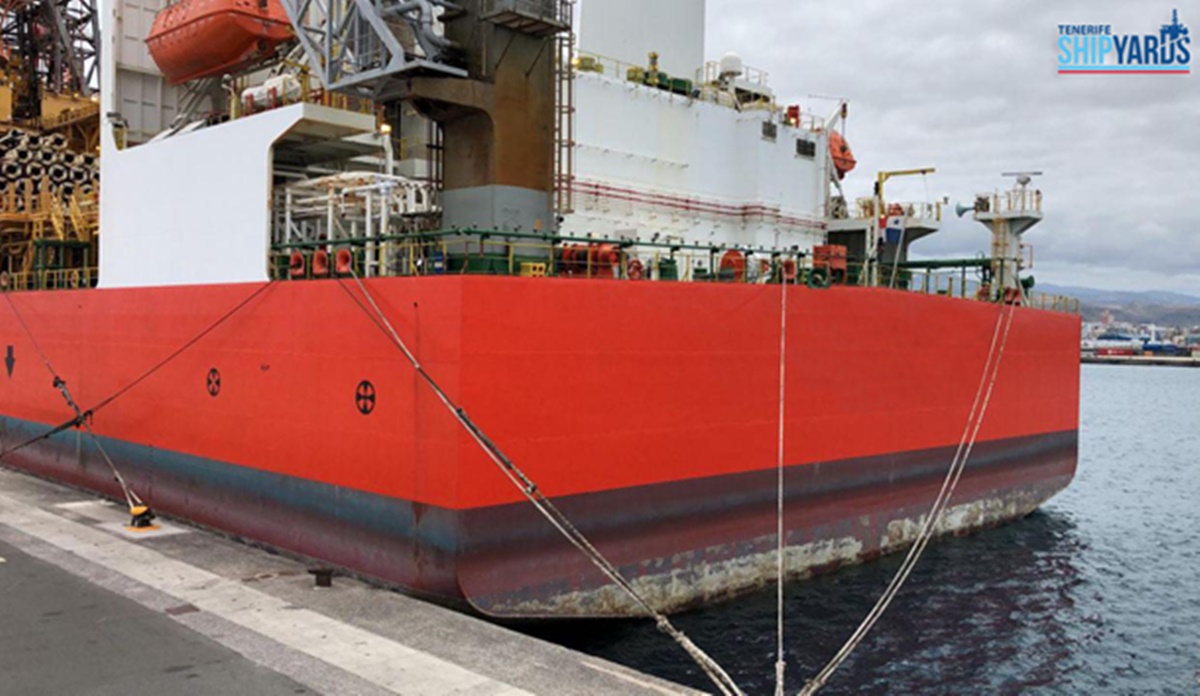 La empresa realizará sus reparaciones en el puerto de Santa Cruz. DA