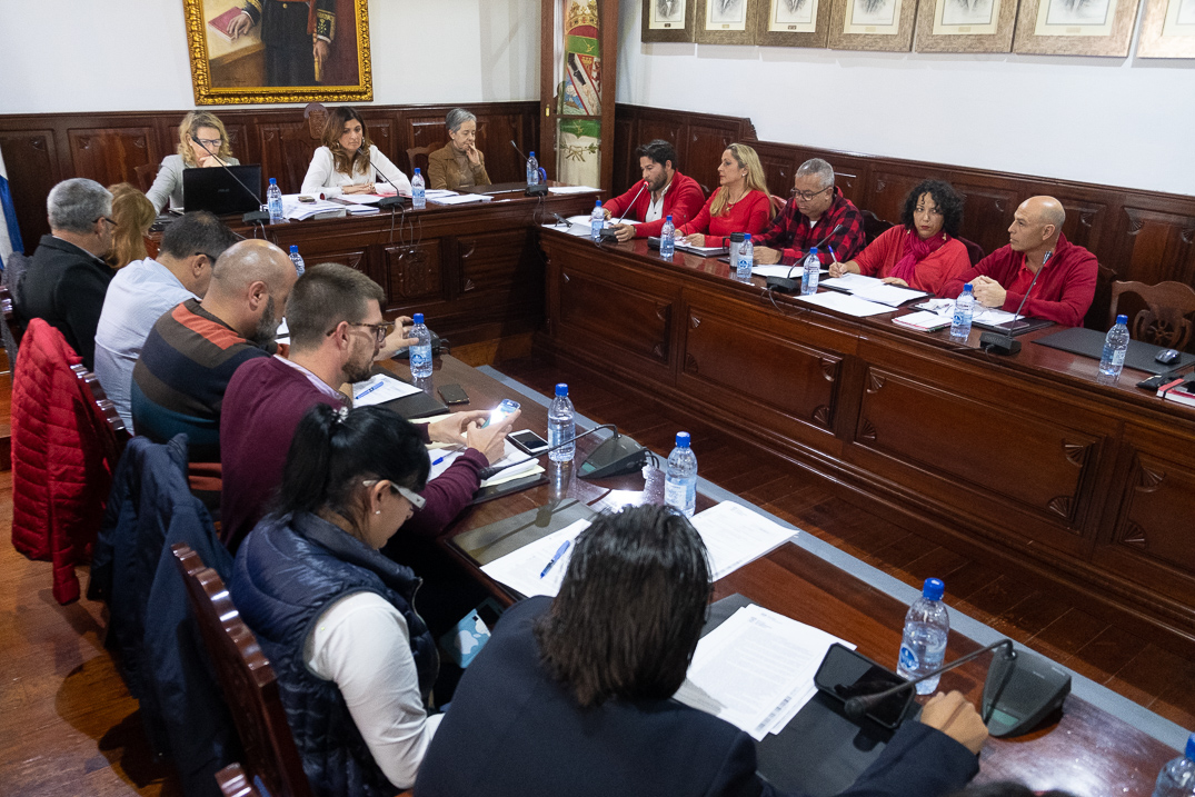 Güímar celebró un tenso pleno en la jornada de ayer. F.P