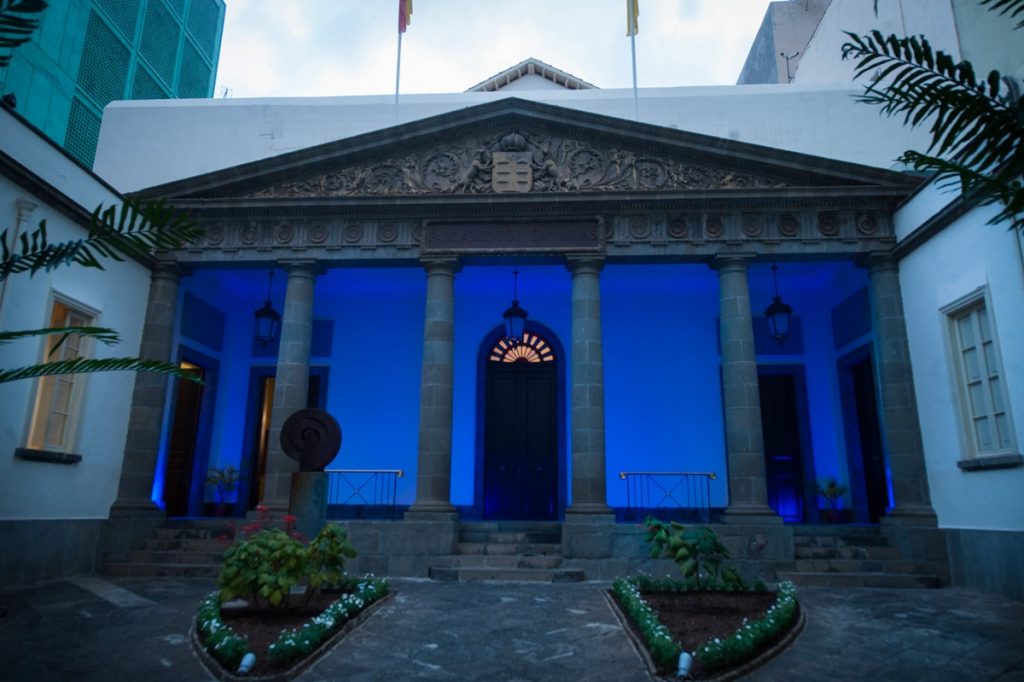 Fachada del Parlamento de Canarias. Fran Pallero