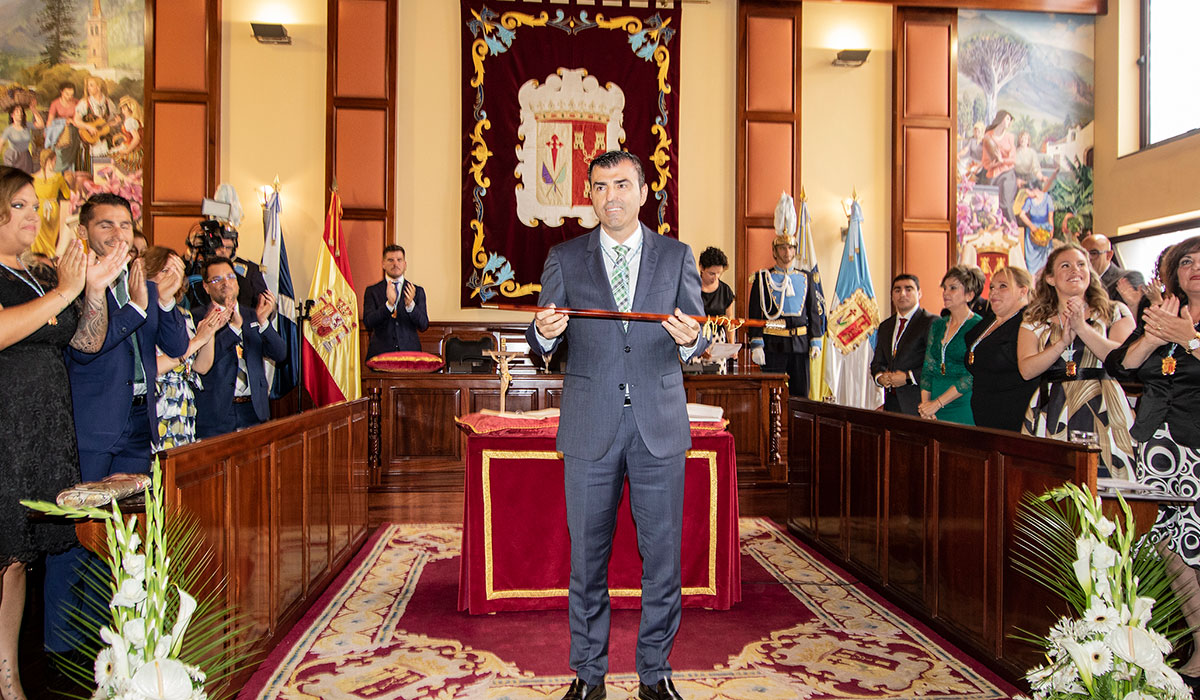 Manuel Domínguez, alcalde de Los Realejos