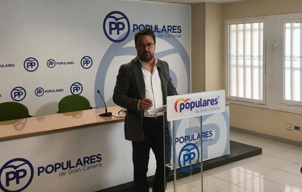 Asier Antona compareció en la sede nacional del Partido Popular en Madrid| EP