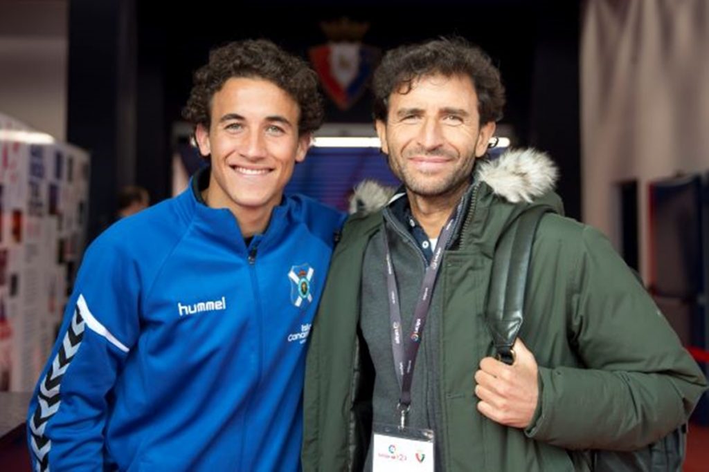 Para Luis Milla, hijo, disputar el partido del próximo sábado supondrá un regreso a casa, literalmente. DA