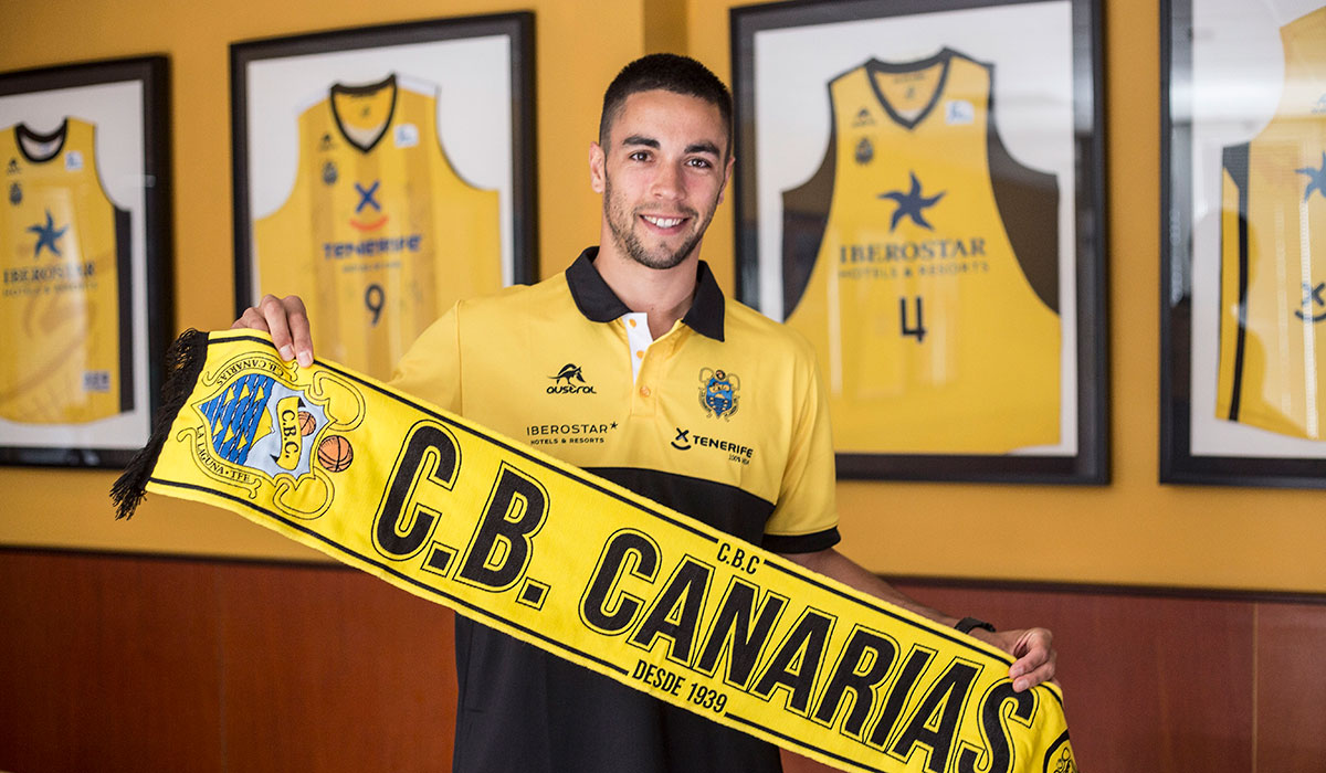 El tinerfeño Álex López, nuevo jugador del Iberostar Tenerife