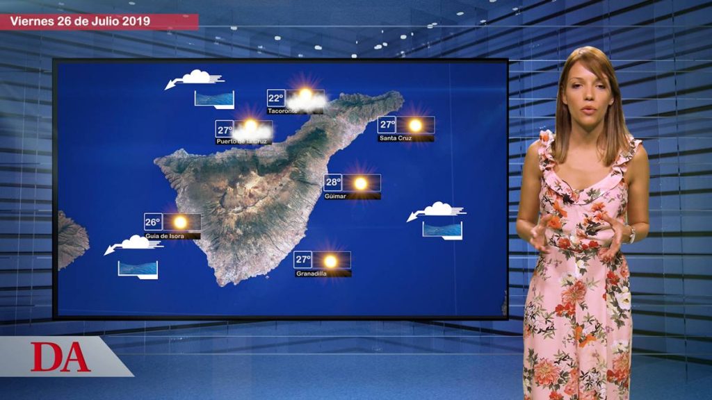 La previsión del tiempo en Canarias. DAMedia
