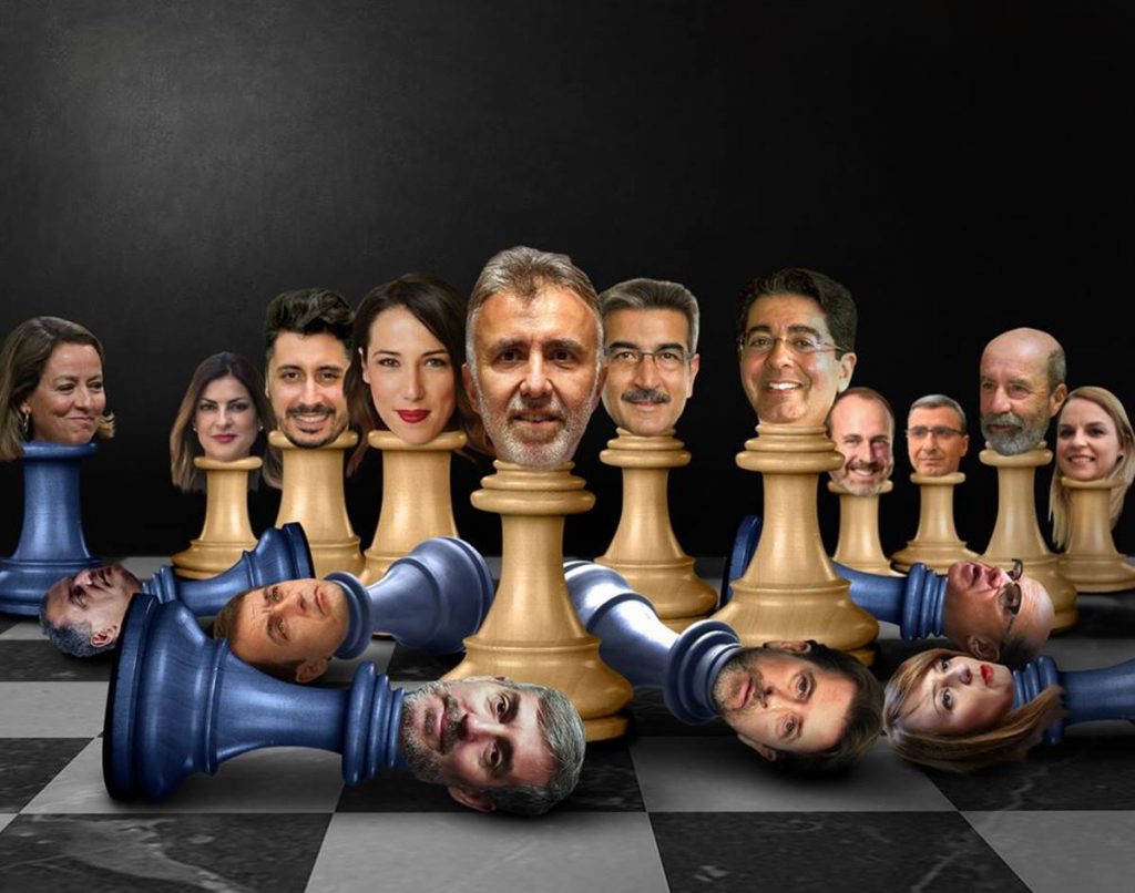 La moción de censura de Zapata (PP) y Pestana (PSOE) triunfa en La Palma. DA