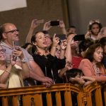 Patricia Hernández disfruta de las recreaciones de La Gesta del 25 de julio / Fran Pallero