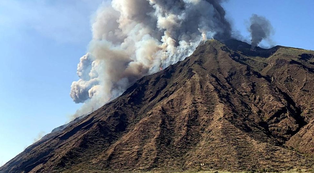 Volcán Estrómboli. EFE