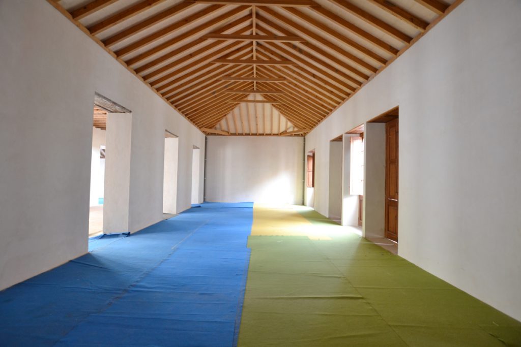 Solo restan en el inmueble trabajos de carpintería, electricidad y fontanería. DA