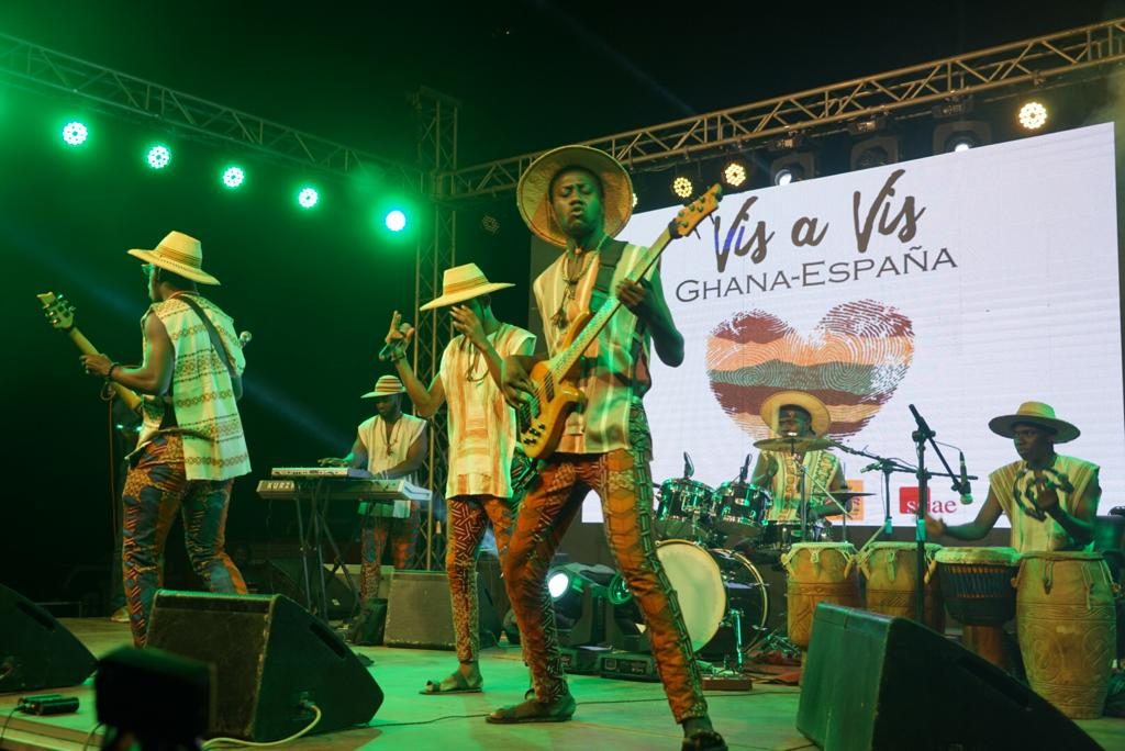 Los ritmos de Ghana tendrán mañana un destacado protagonismo en el auditorio Infanta Leonor. DA