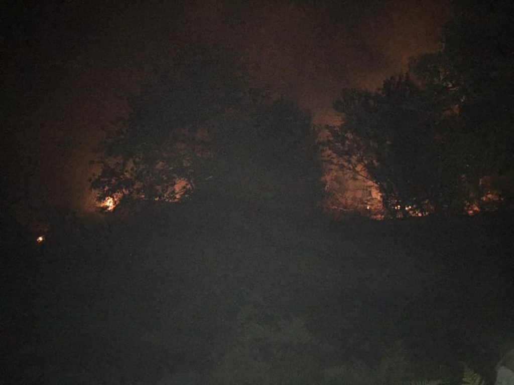 Incendio en La Victoria