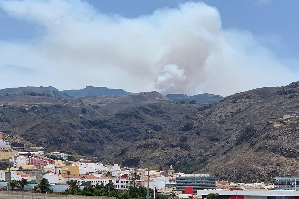 INCENDIO ARTENARA GRAN CANARIA
