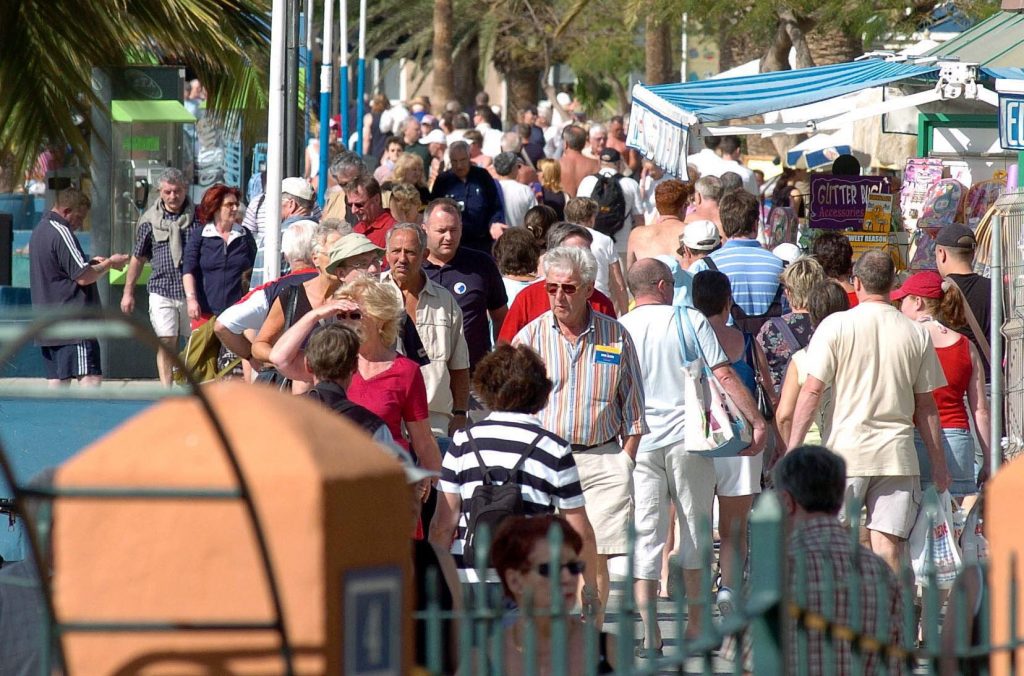 Los turistas que visitaron Canarias en junio gastaron 1.138 millones. DA