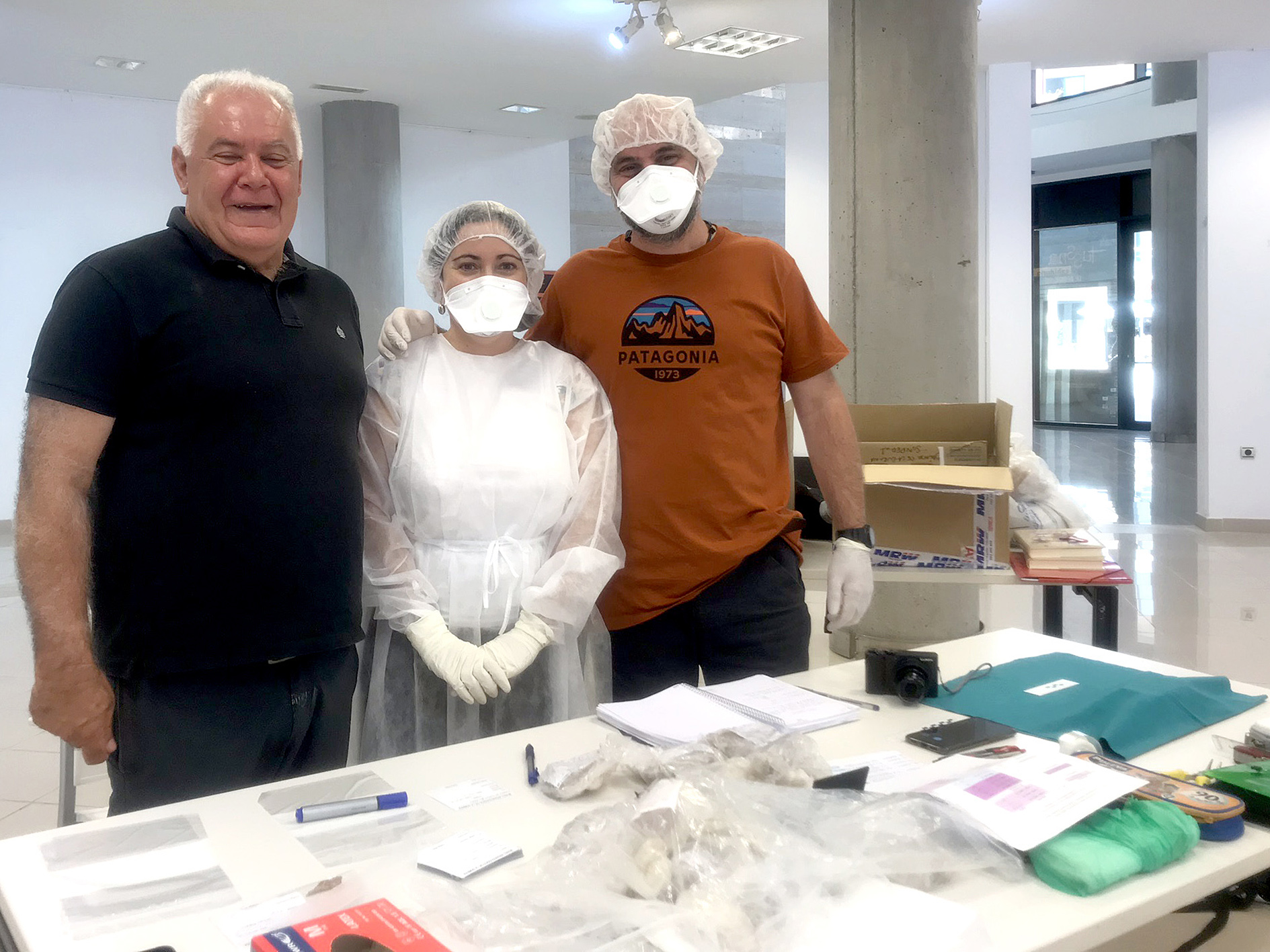 Imagen de los especialistas que están trabajando en el proyecto. DA