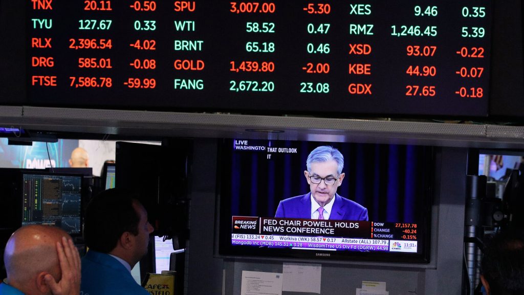 Jerome Powell, presidente de la Reserva Federal de Estados Unidos. EE