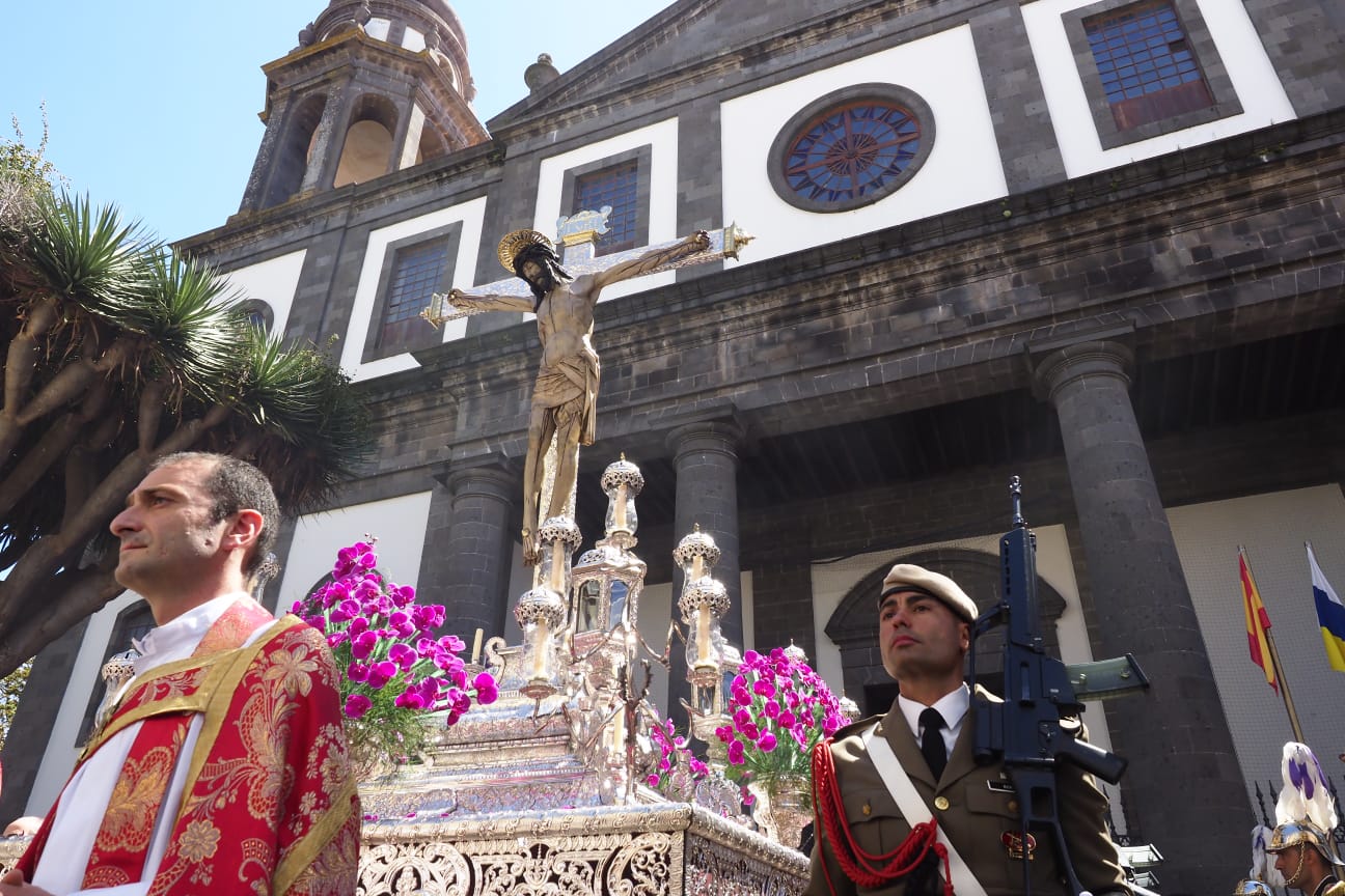 El día grande las Fiestas del Cristo de La Laguna arrancó esta mañana. | FOTO: Sergio Méndez