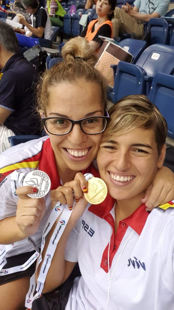Judit Rolo y Michelle Alonso. DA
