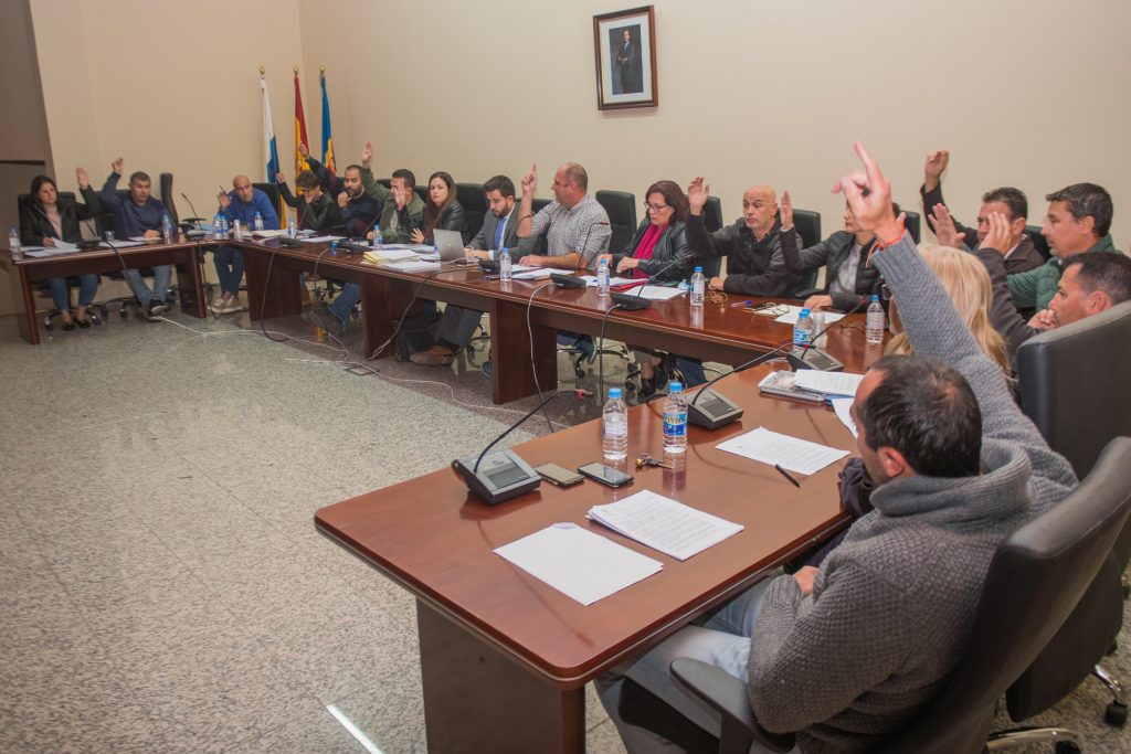 Pleno del Ayuntamiento de Tuineje. DA