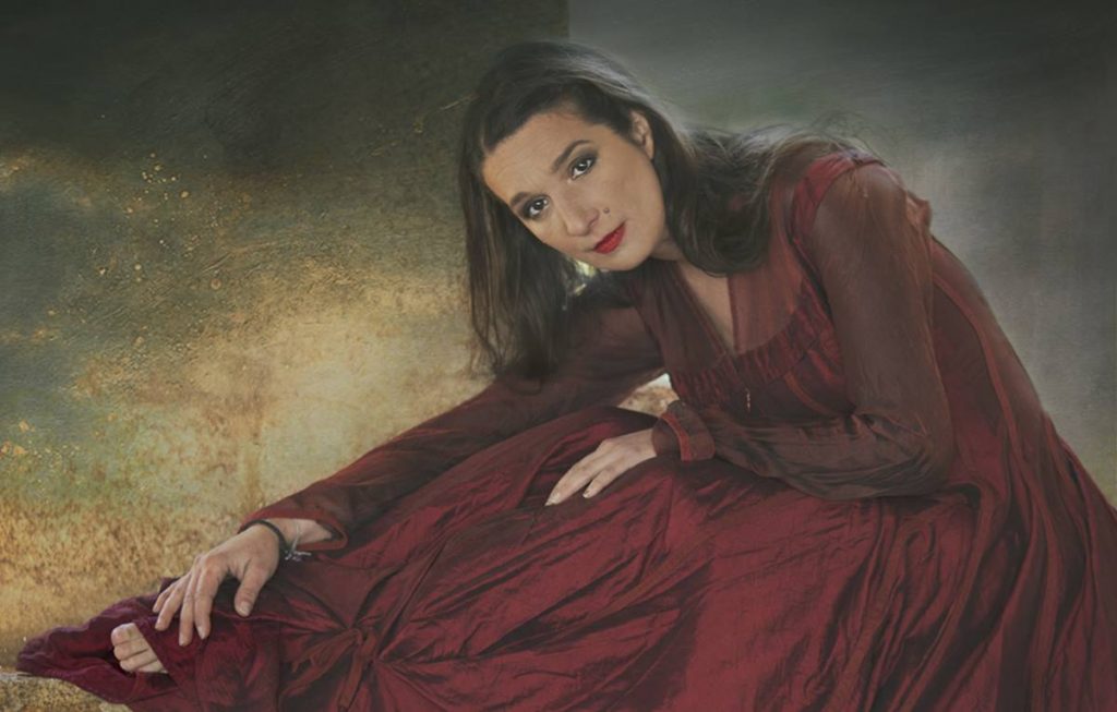 La cantante portuguesa Dulce Pontes. José Bayón