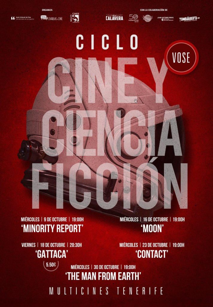 El Aula de Cine de la ULL ofrece en octubre un ciclo de cine y ciencia ficción. 