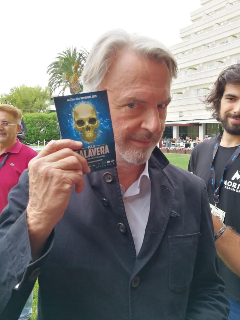 Sam Neill, protagonista de ‘Parque Jurásico’, recogía este sábado el Gran Premio Honorífico del Festival de Sitges,