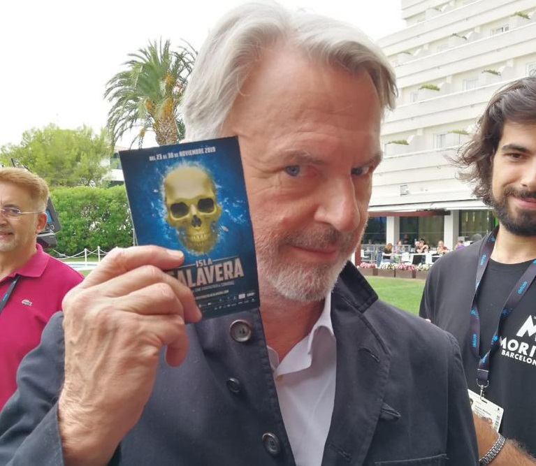 Sam Neill, protagonista de ‘Parque Jurásico’, recogía este sábado el Gran Premio Honorífico del Festival de Sitges,