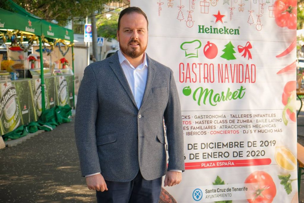 Andrés Martín, concejal de Fiestas de Santa Cruz de Tenerife. DA