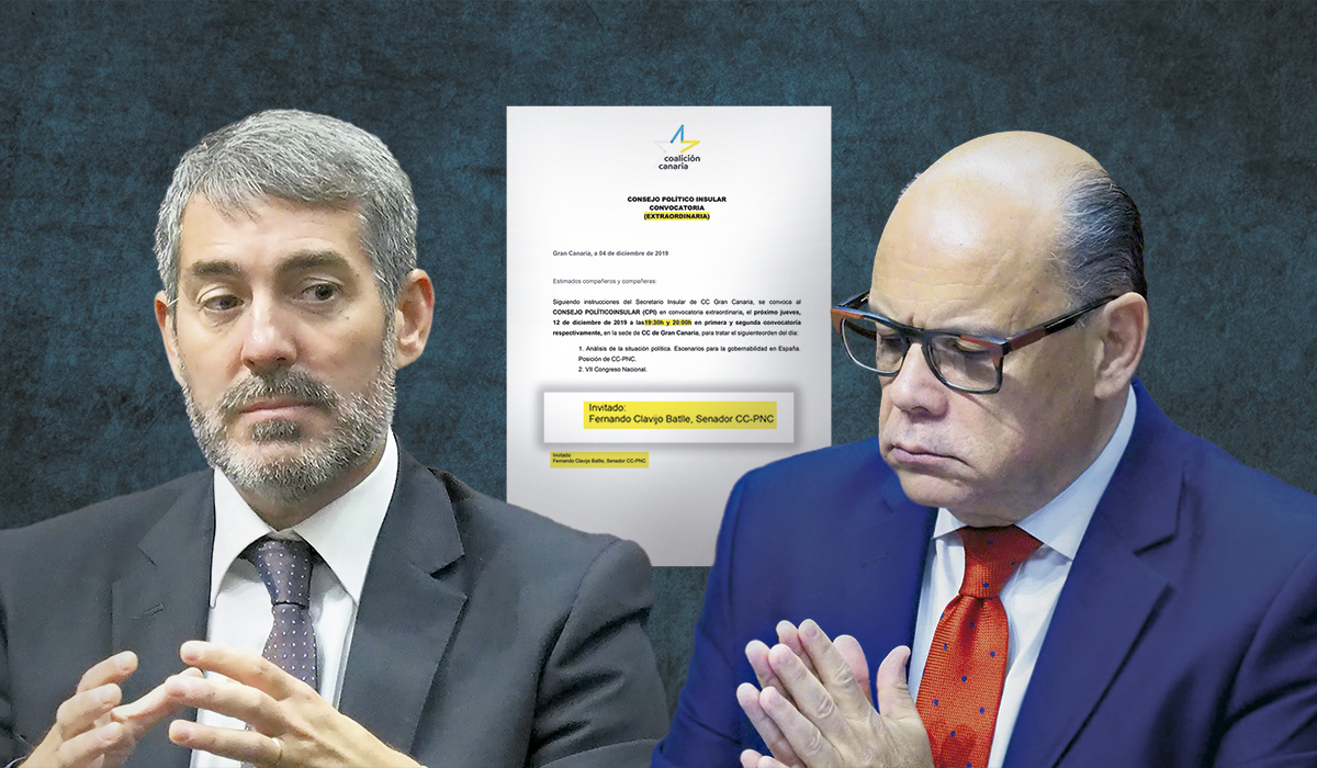 Clavijo maniobrará desde el jueves para apartar a Barragán y hacerse con el control de CC