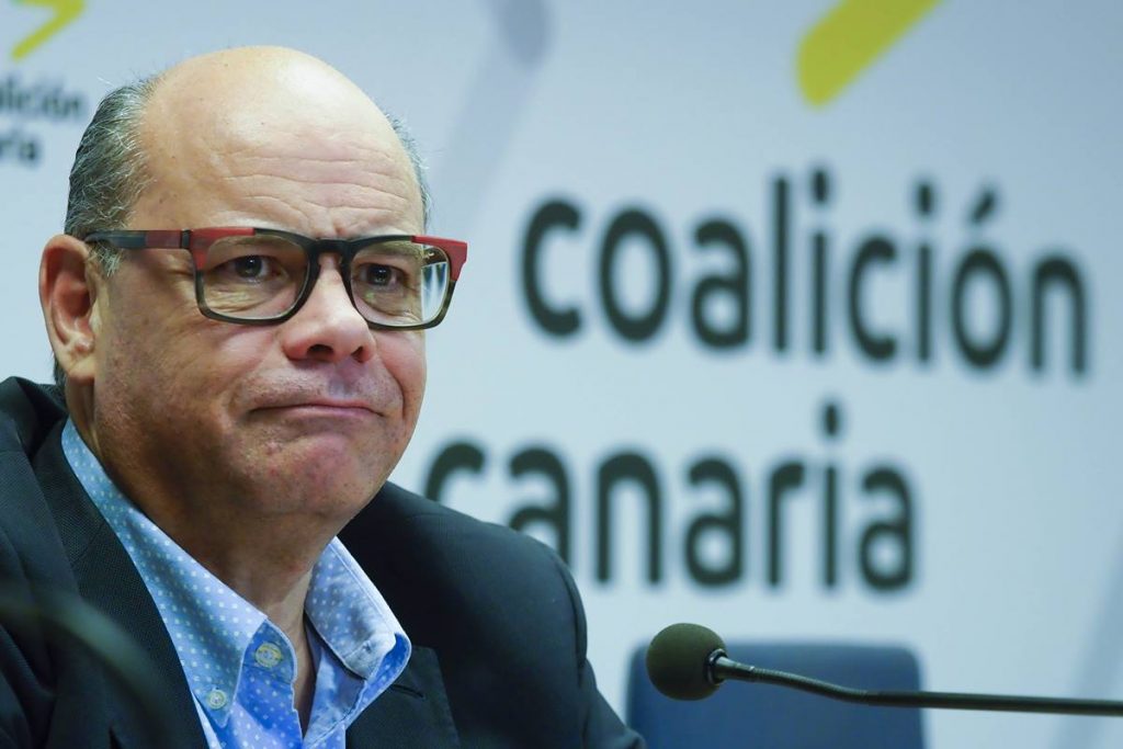 El secretario general de Coalición Canaria, José Miguel Barragán. Sergio Méndez