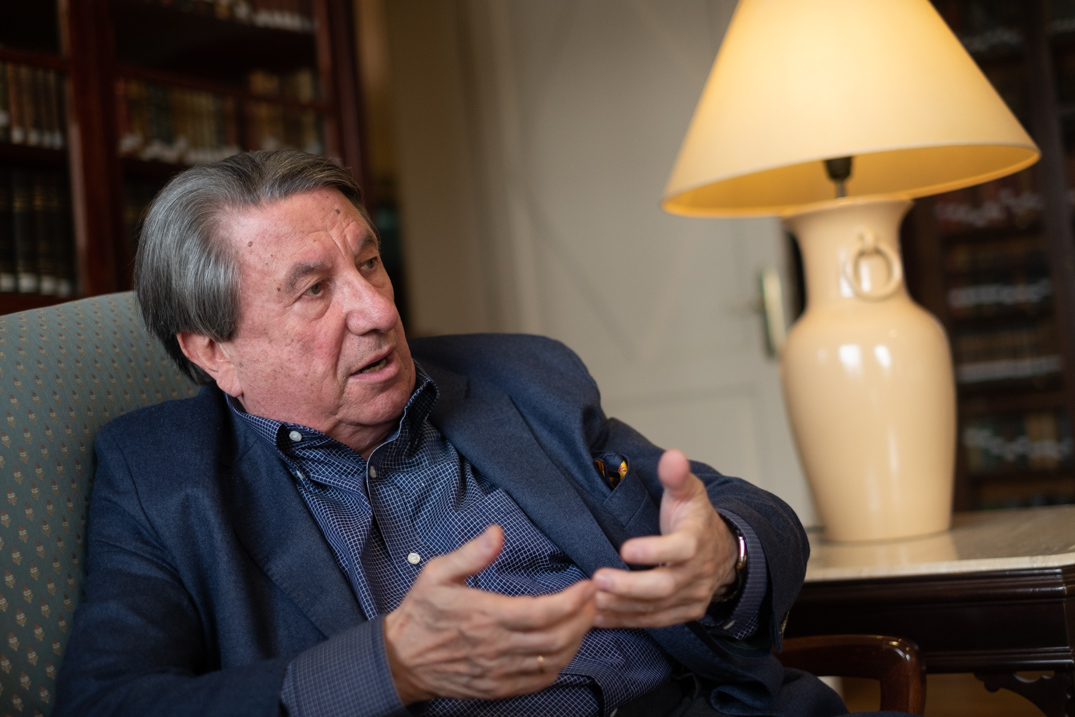 Francisco Vázquez, en el Real Casino de Tenerife. Fran Pallero