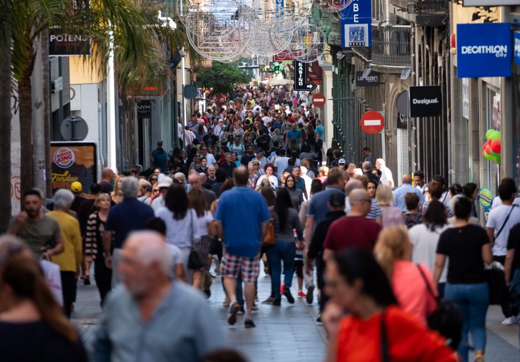 Una vez más, los canarios serán los españoles que más gastarán durante las rebajas de invierno. Sergio Méndez