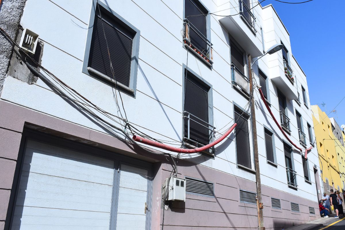 El edificio Alejandro se ubica en el barrio de Nuevo Obrero, en Ofra. Sergio Méndez