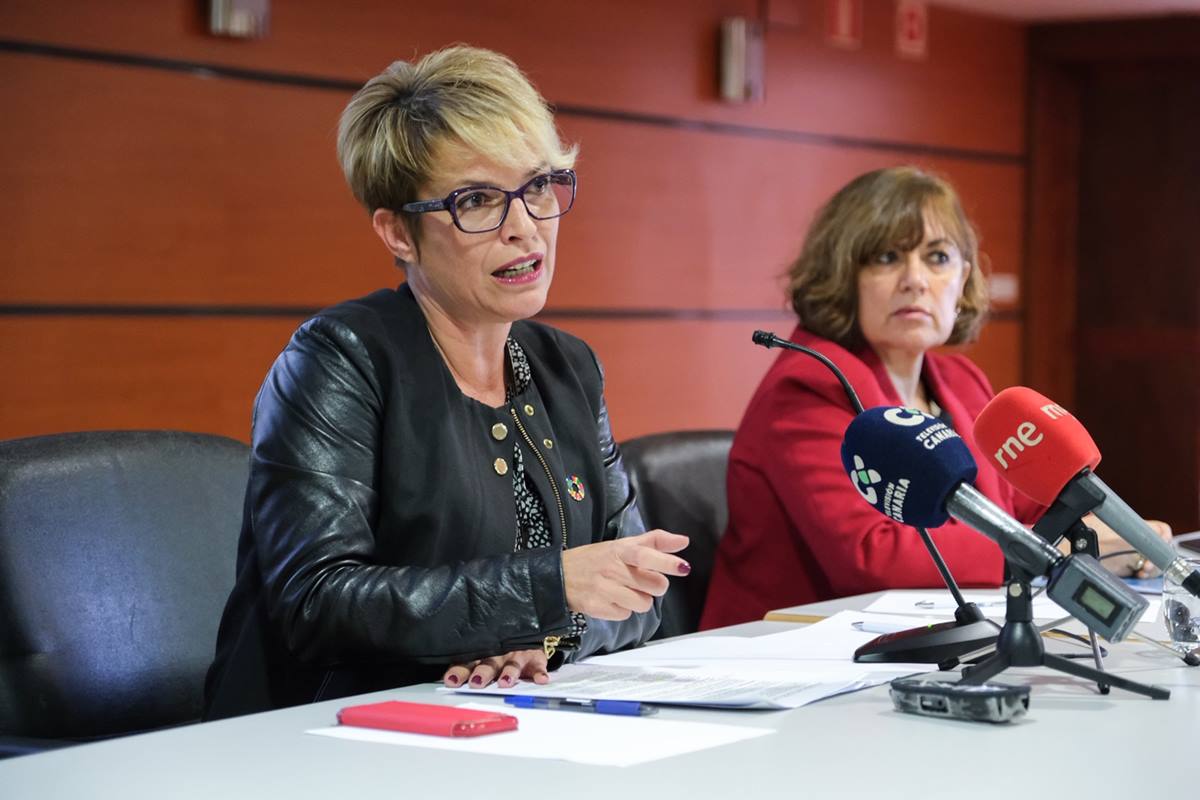 La consejera de Empleo, Elena Máñez. DA