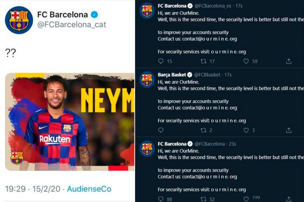 CUENTAS TWITTER BARÇA HACK
