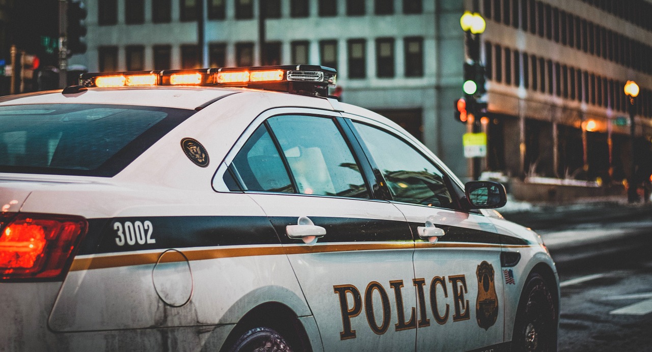 Coche de policía. Pixabay