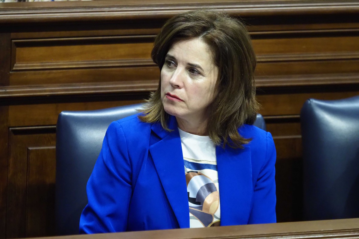 La consejera regional de Sanidad, Teresa Cruz