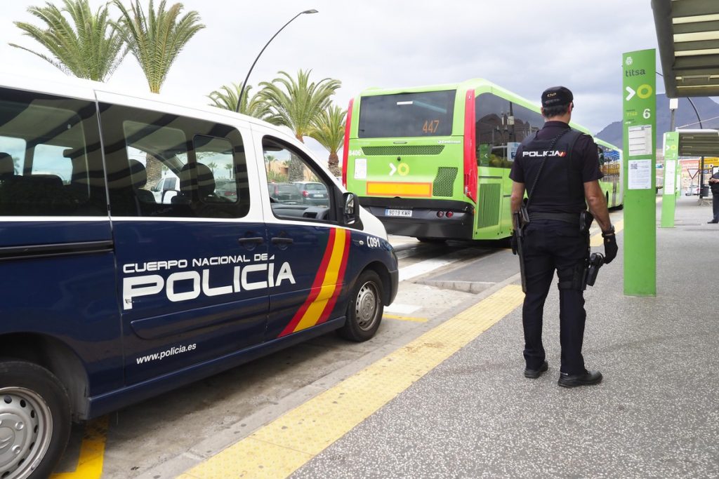 Unidad de la Policía Nacional en Tenerife (imagen de recurso). Sergio Méndez
