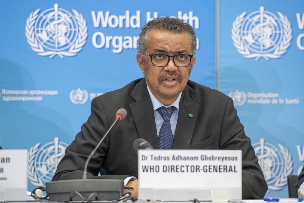 Tedros Adhanom Ghebreyesus ha ofrecido una rueda de prensa diaria para informar sobre las novedades de la enfermedad desde que comenzó a expandirse internacionalmente. Europa Press