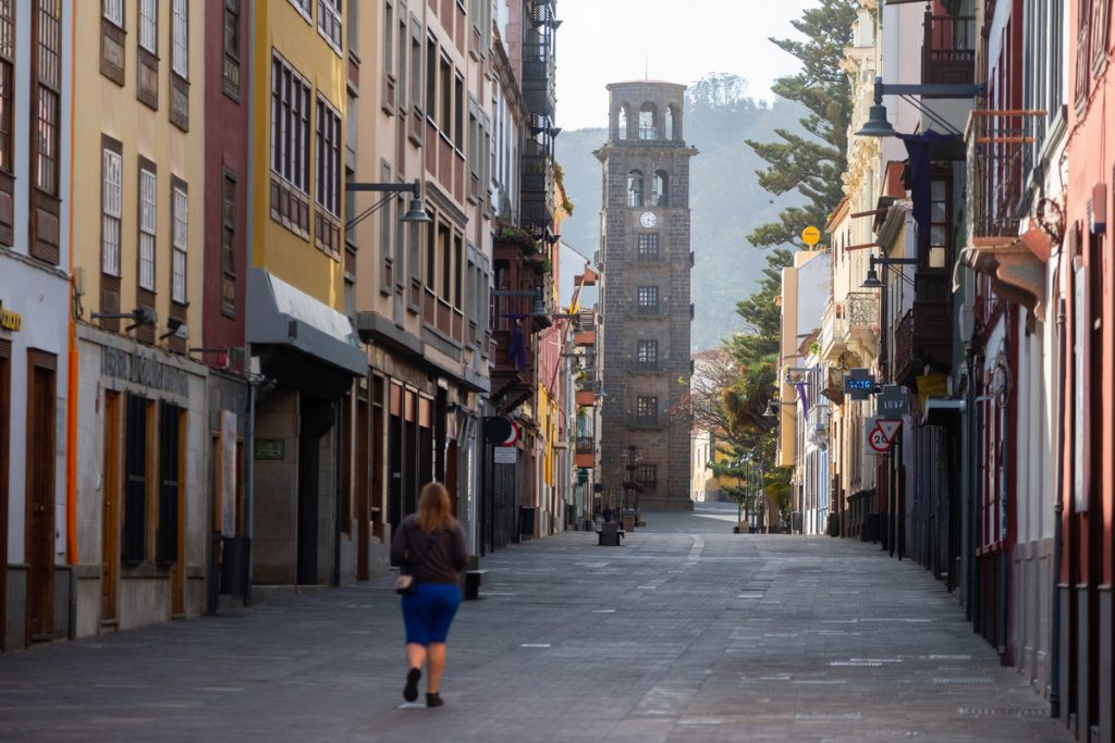 CALLES LA LAGUNA ESTADO DE ALARMA CORONAVIRUS